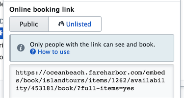 Unlisted link