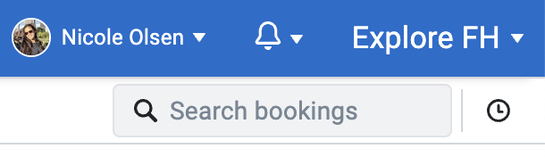 Search bookings