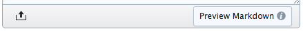 Preview Markdown button