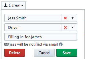 Updating role