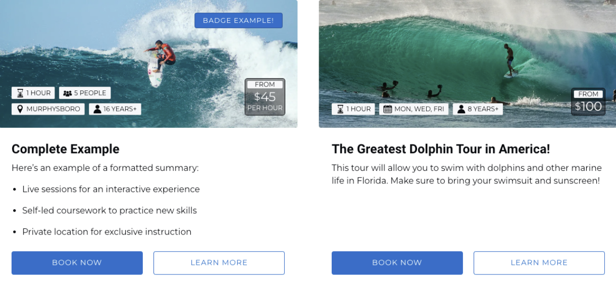 starting primary price frontend
