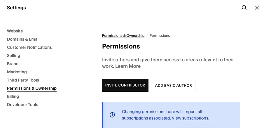 Squarespace new user